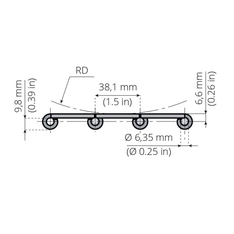 A00001 812-815 Straight Running – Flat Top 2