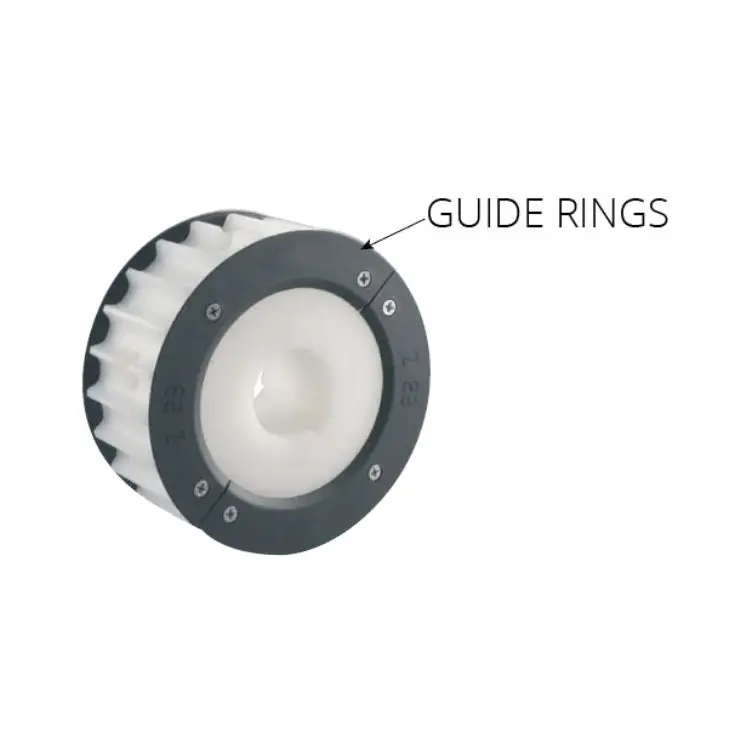 C00004 8157 SERIES – SPLIT MACHINED - DRIVE & IDLER SPROCKETS WITH SIDE GUARDS